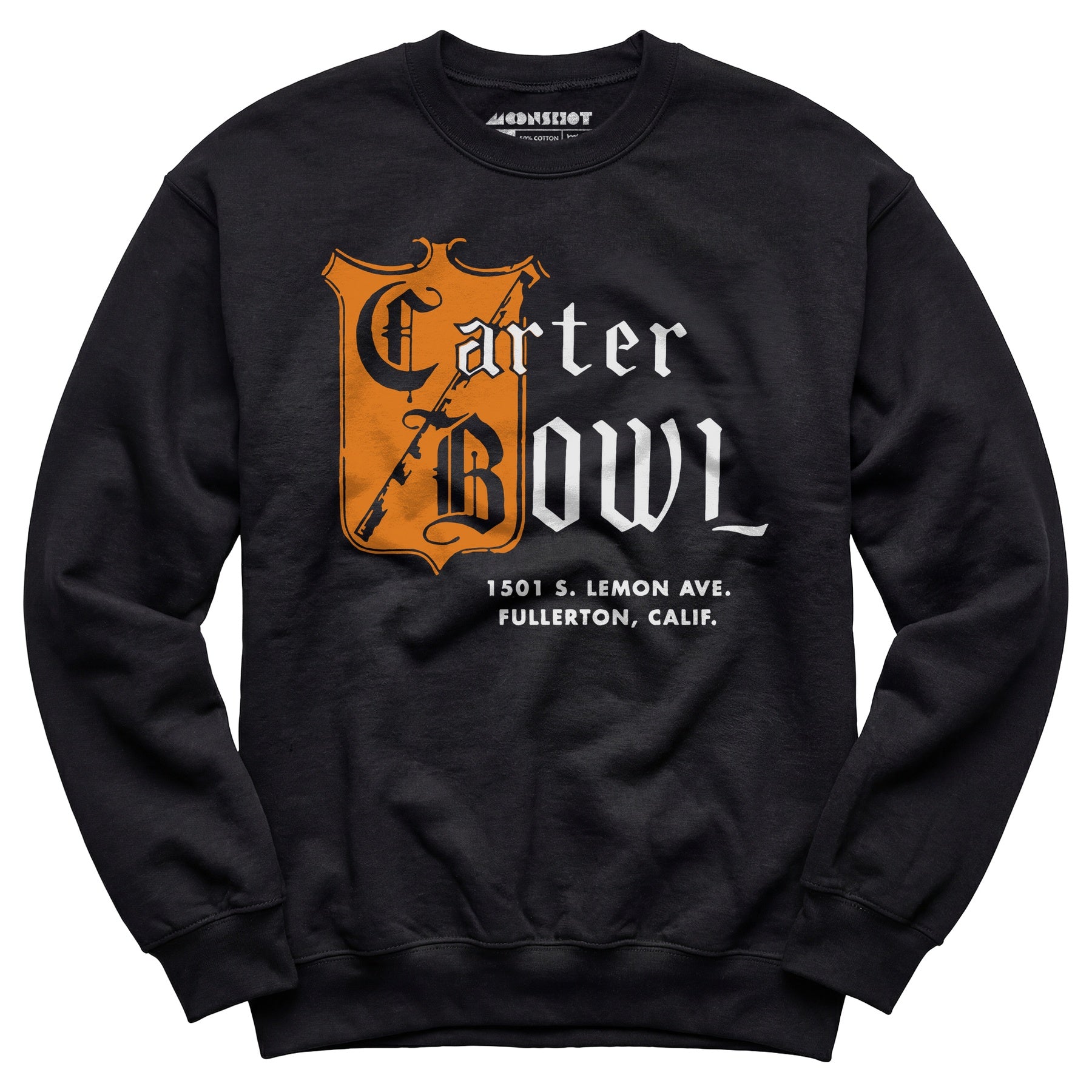 Carter Bowl - Fullerton, CA - Vintage Bowling Alley - Unisex Sweatshirt
