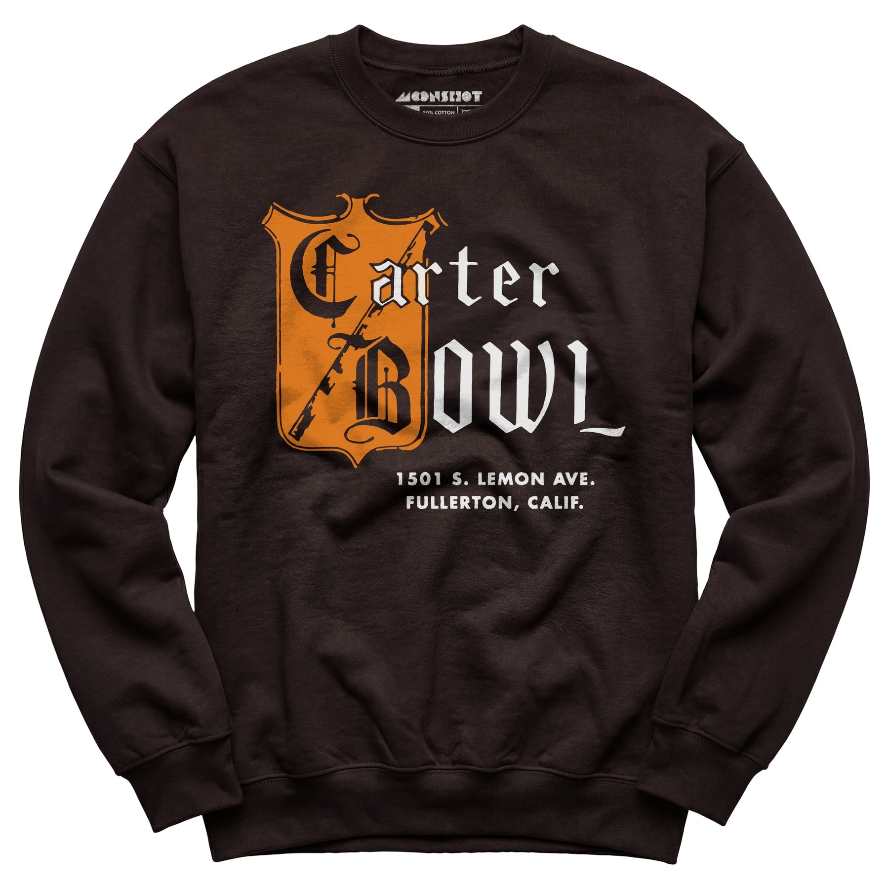 Carter Bowl - Fullerton, CA - Vintage Bowling Alley - Unisex Sweatshirt