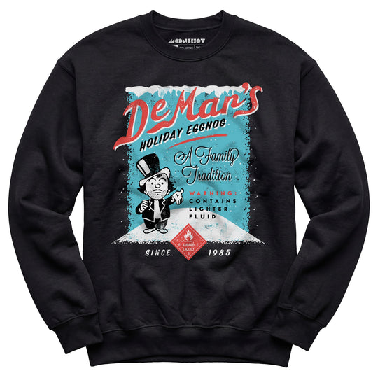 Charles DeMar's Eggnog with Lighter Fluid - Unisex Sweatshirt