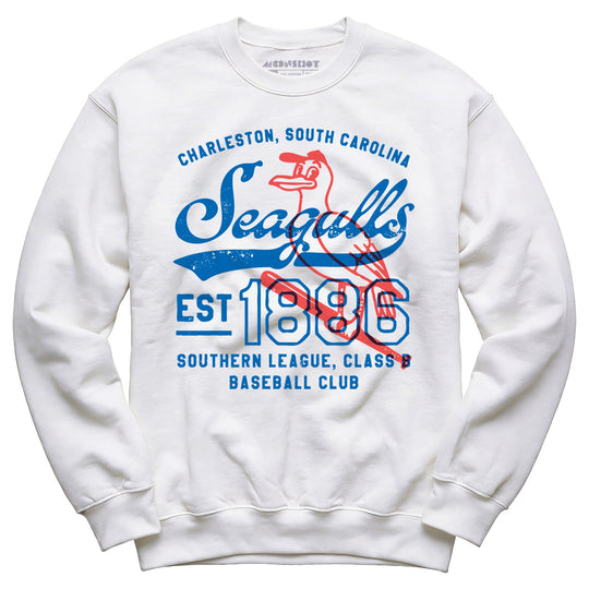Charleston Seagulls - South Carolina - Vintage Defunct Baseball Teams - Unisex Sweatshirt