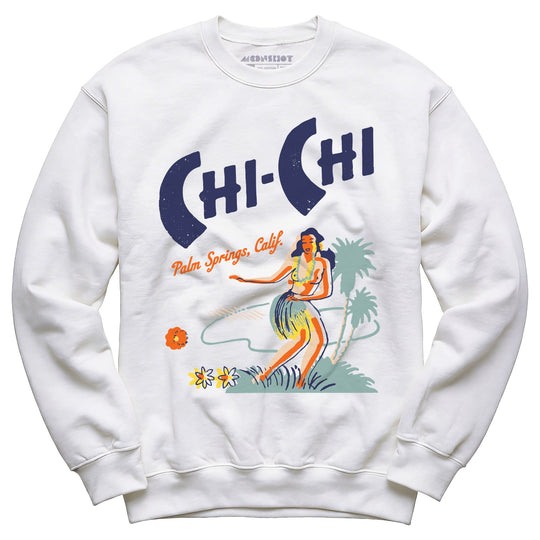 Chi Chi - Palm Springs, CA - Vintage Tiki Bar - Unisex Sweatshirt