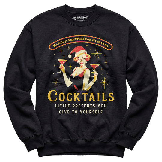Christmas Cocktails - Unisex Sweatshirt