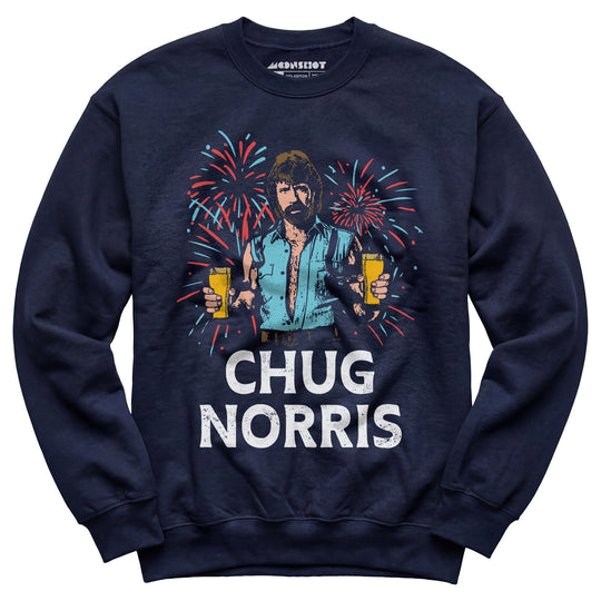 Chug Norris 4th of July - Unisex Sweatshirt