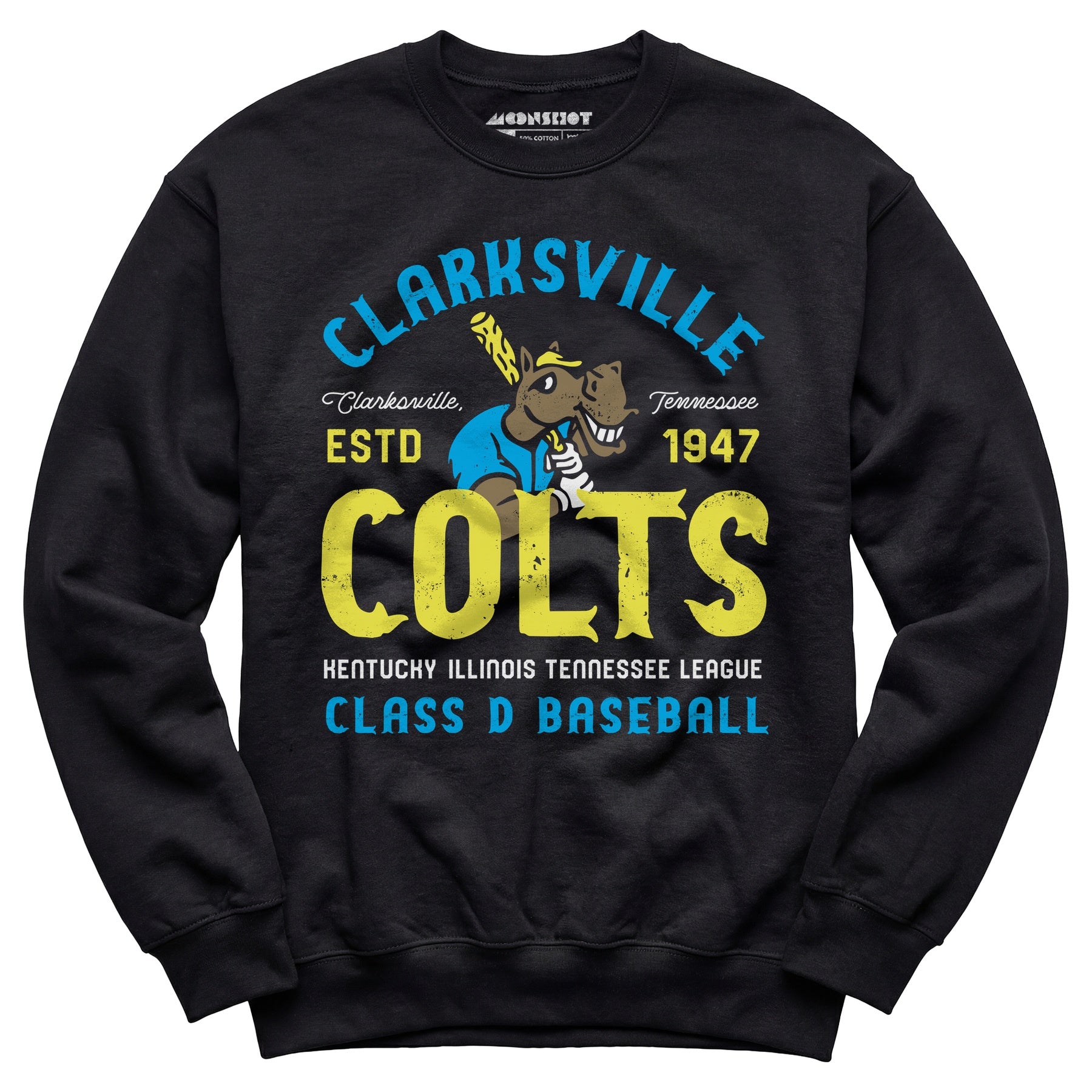 Clarksville Colts - Tennessee - Vintage Defunct Baseball Teams - Unisex Sweatshirt