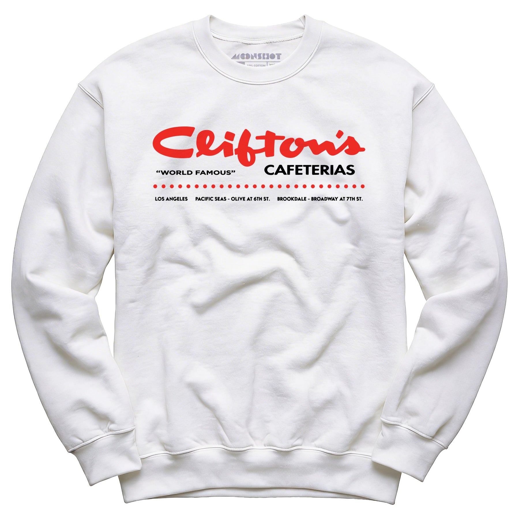 Clifton's Cafeterias - Los Angeles, CA - Vintage Restaurant - Unisex Sweatshirt
