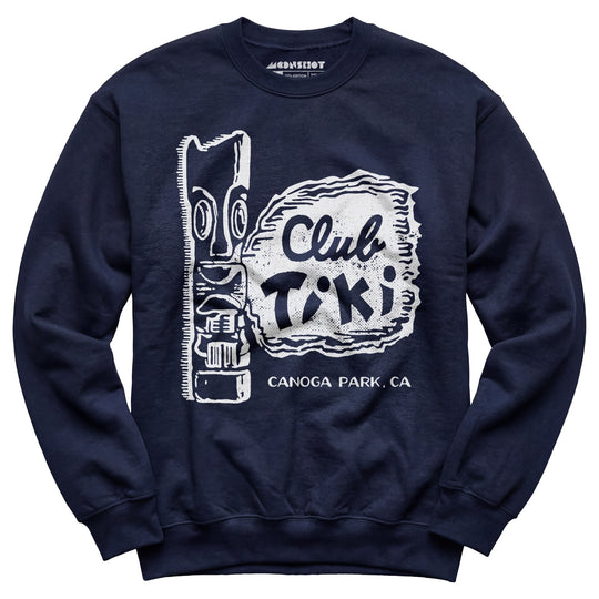 Club Tiki - Canoga Park, CA - Vintage Tiki Bar - Unisex Sweatshirt