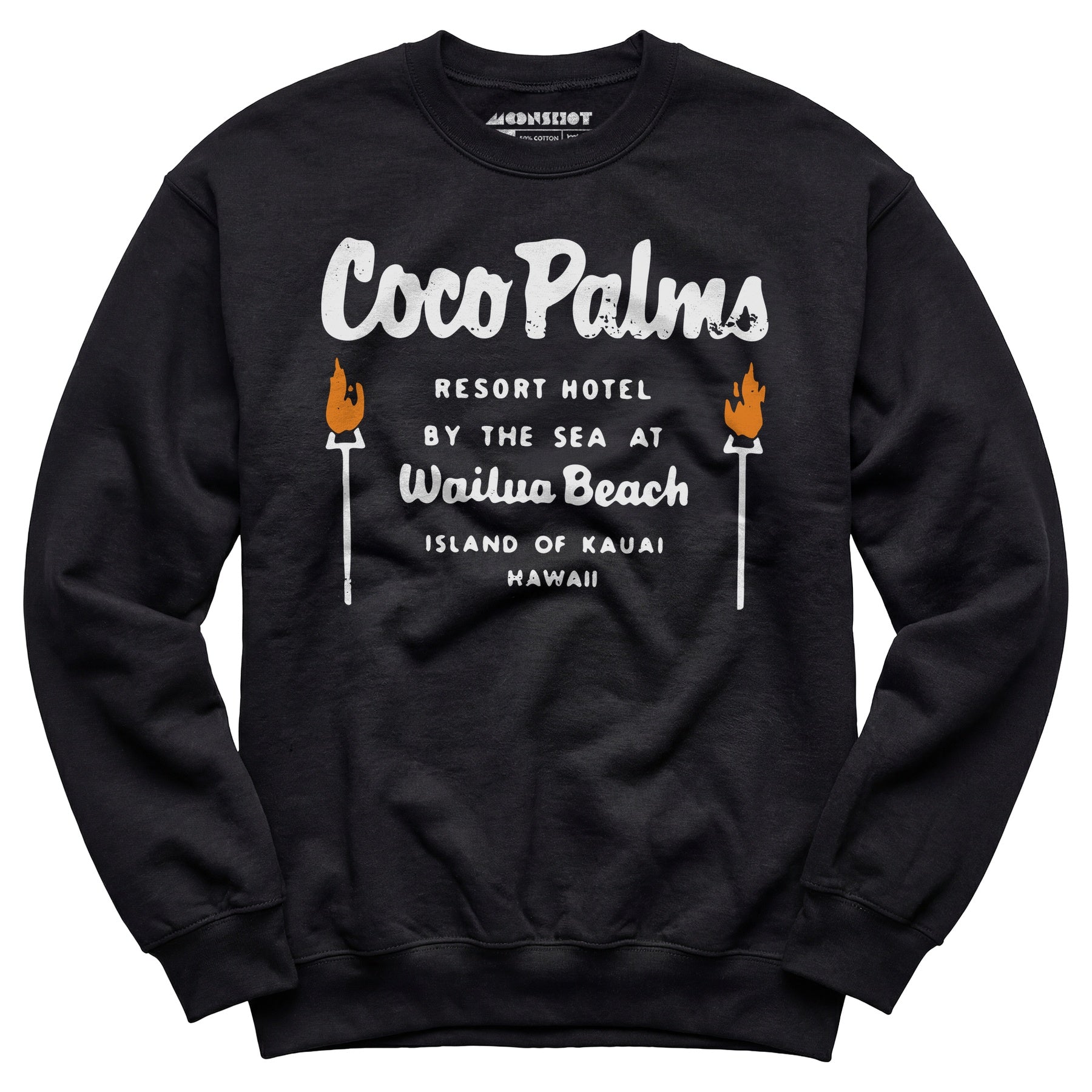 Coco Palms - Hawaii - Vintage Tiki Bar - Unisex Sweatshirt