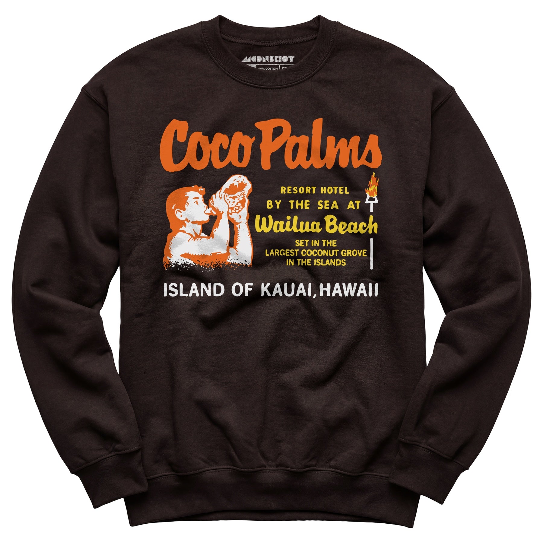 Coco Palms v2 - Hawaii - Vintage Tiki Bar - Unisex Sweatshirt