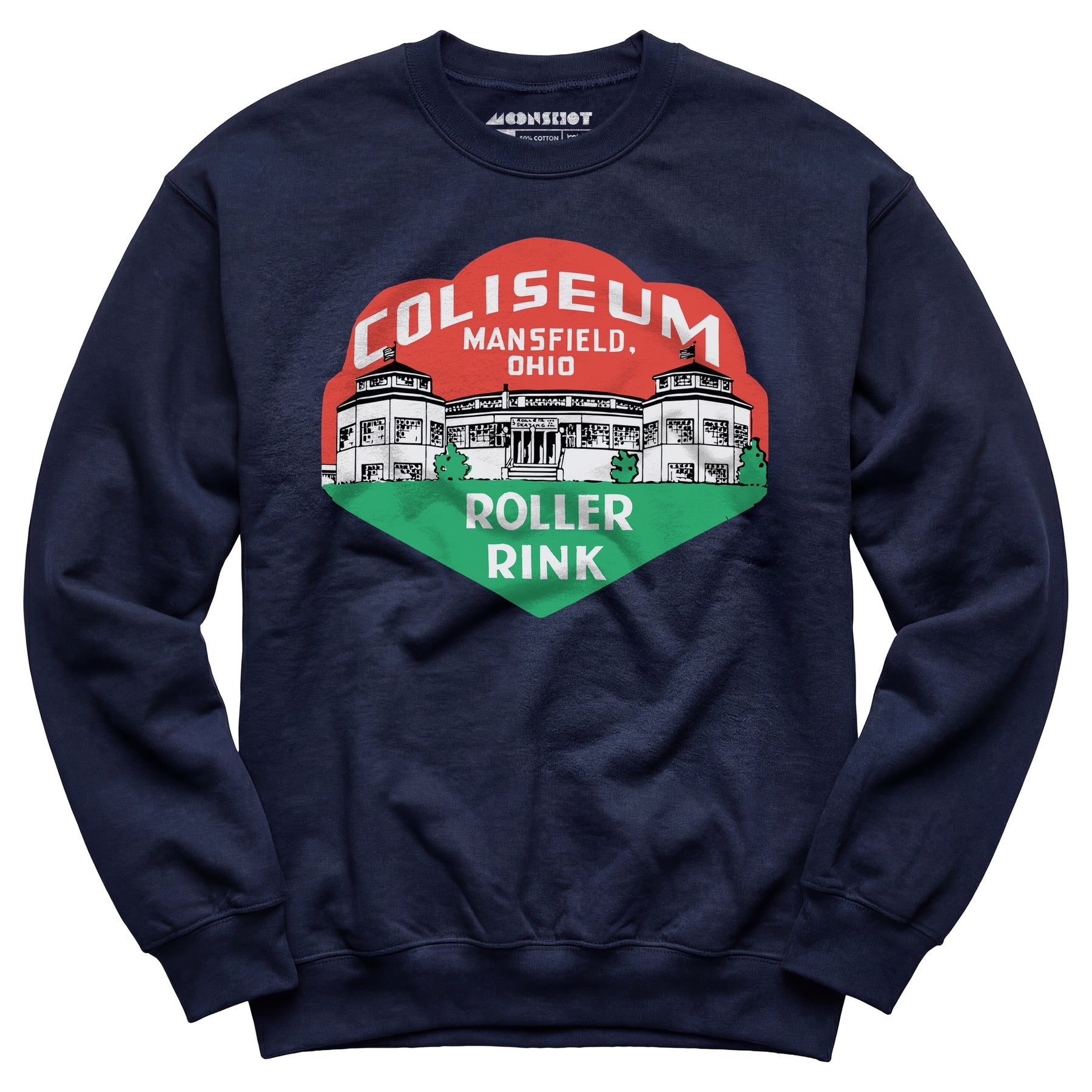 Coliseum - Mansfield, OH - Vintage Roller Rink - Unisex Sweatshirt