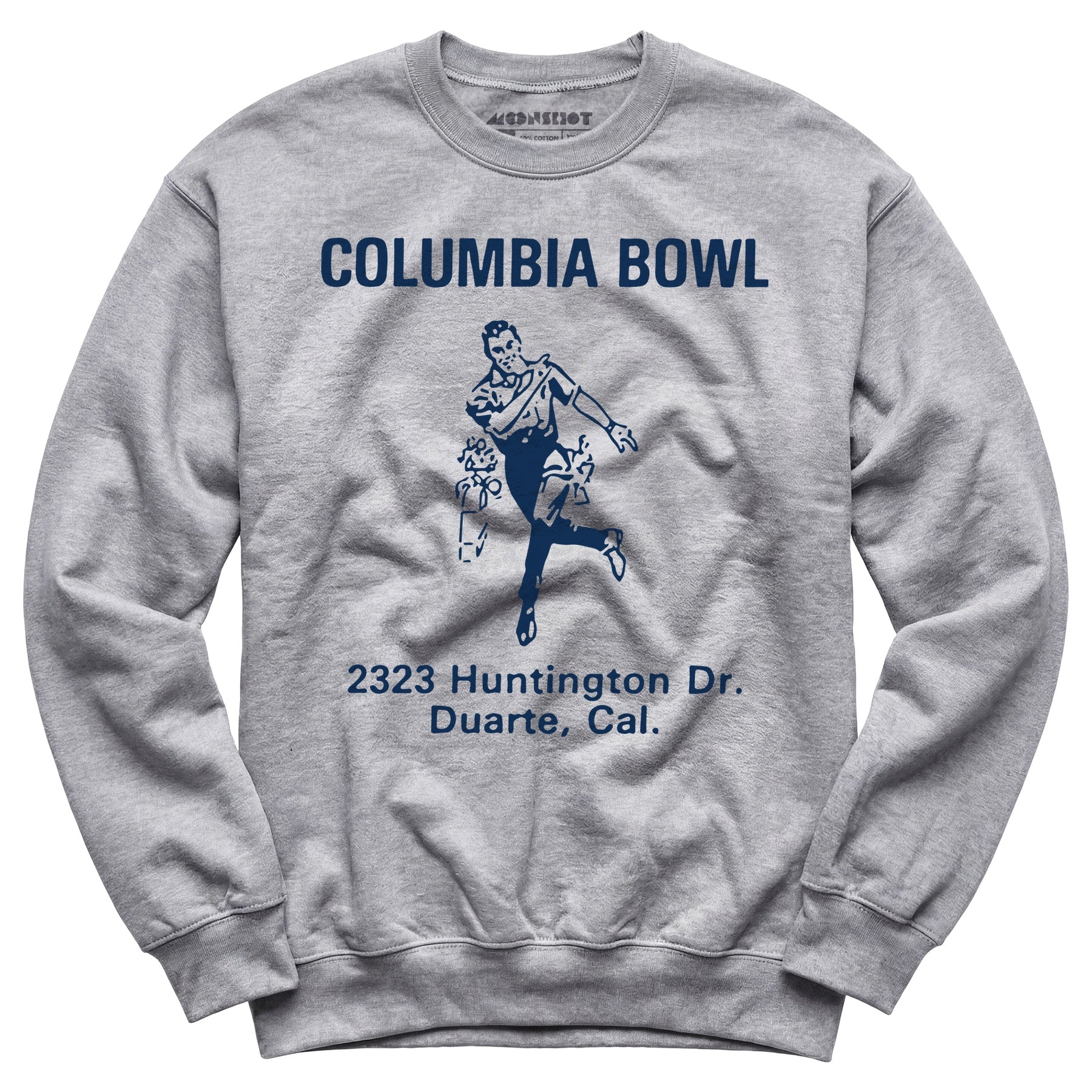 Columbia Bowl - Duarte, CA - Vintage Bowling Alley - Unisex Sweatshirt
