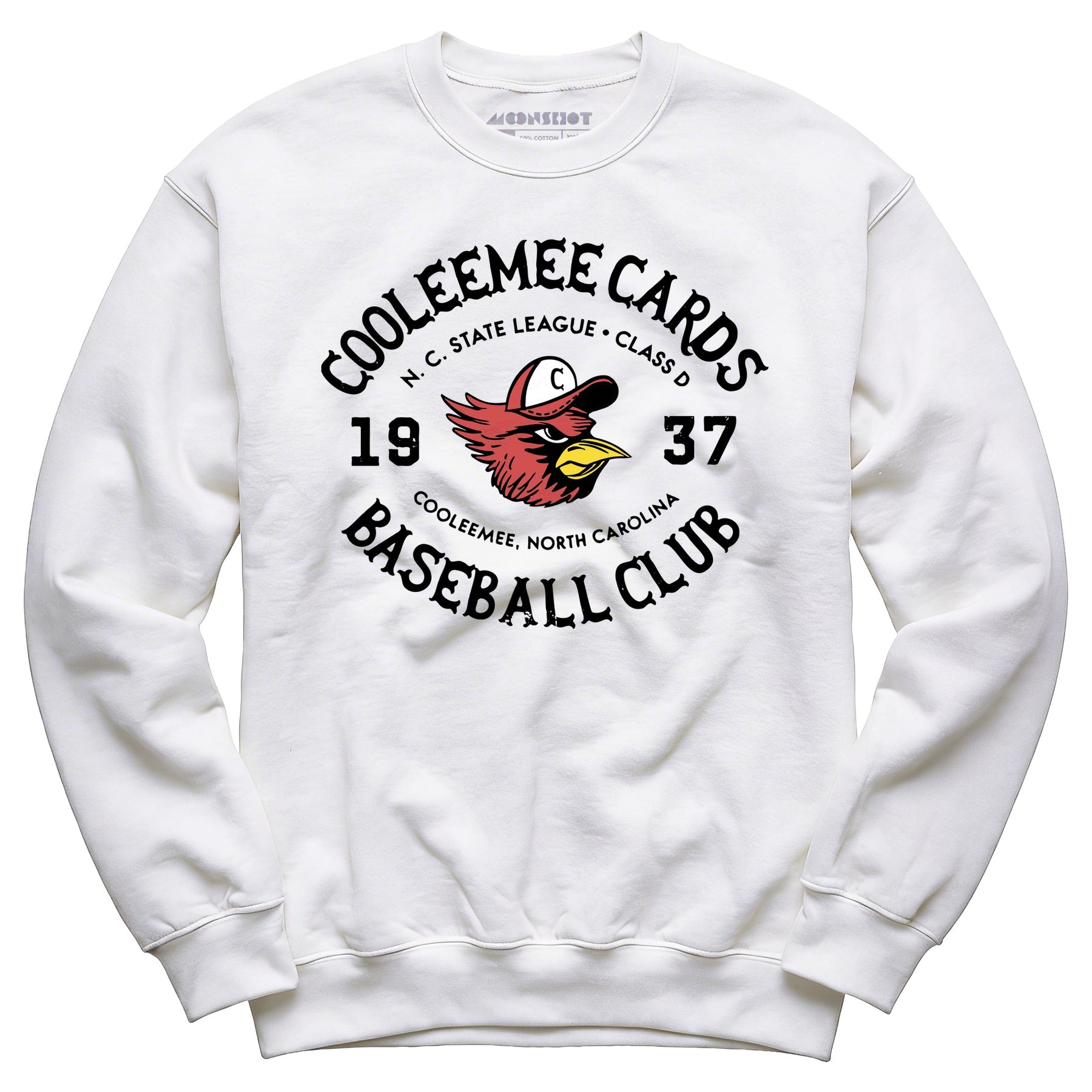 Cooleemee Cards - North Carolina - Vintage Defunct Baseball Teams - Unisex Sweatshirt