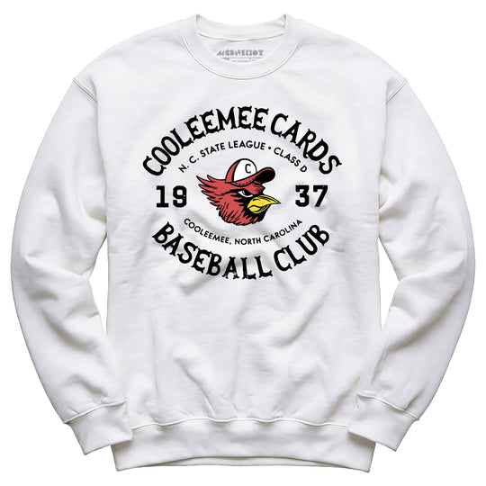 Cooleemee Cards - North Carolina - Vintage Defunct Baseball Teams - Unisex Sweatshirt