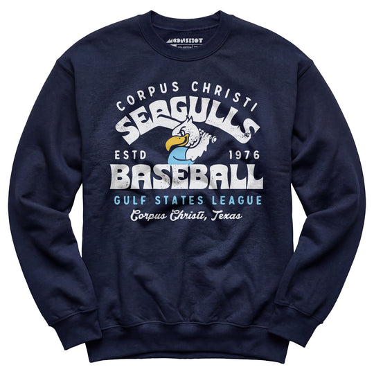 Corpus Christi Seagulls - Texas - Vintage Defunct Baseball Teams - Unisex Sweatshirt