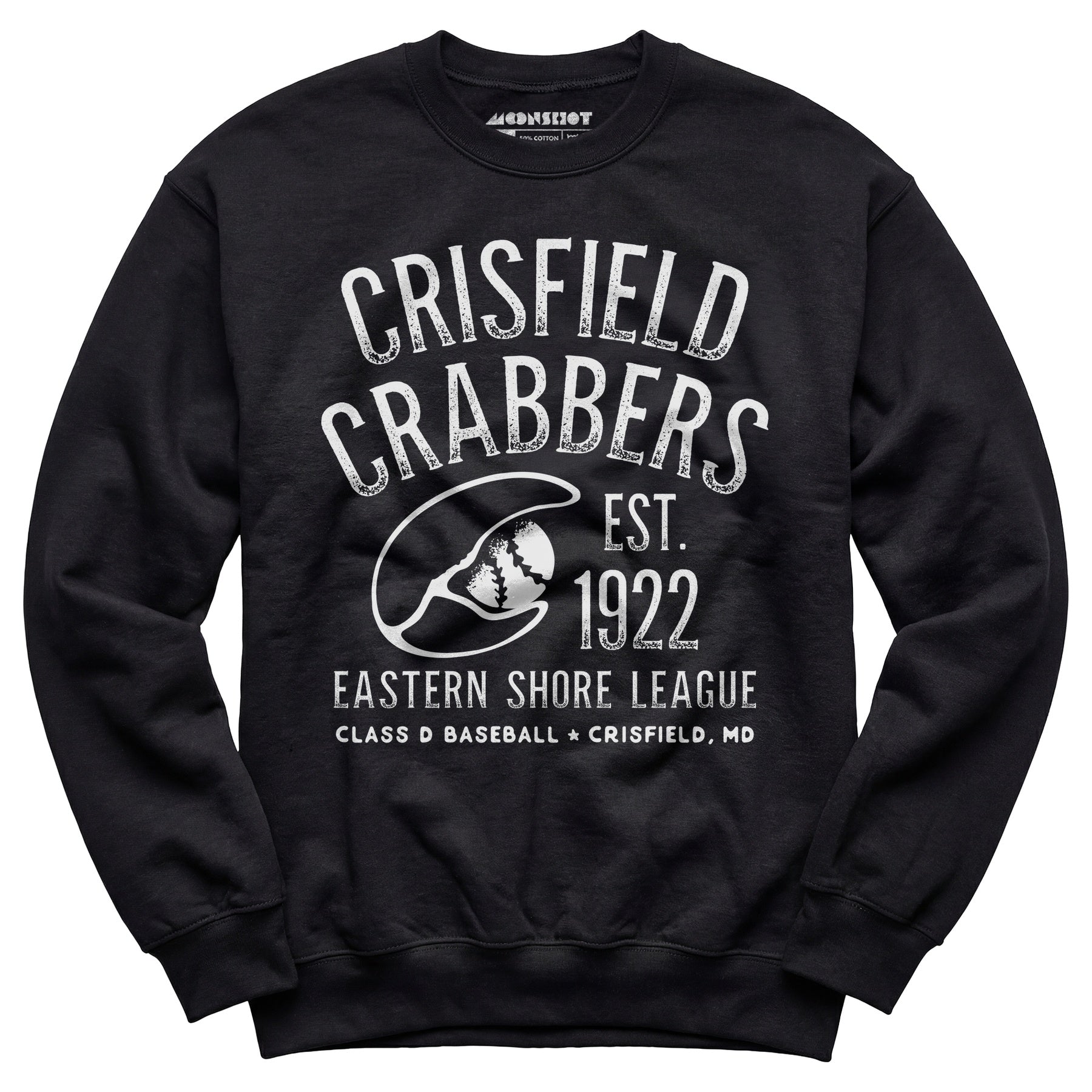 Crisfield Crabbers - Maryland - Vintage Defunct Baseball Teams - Unisex Sweatshirt