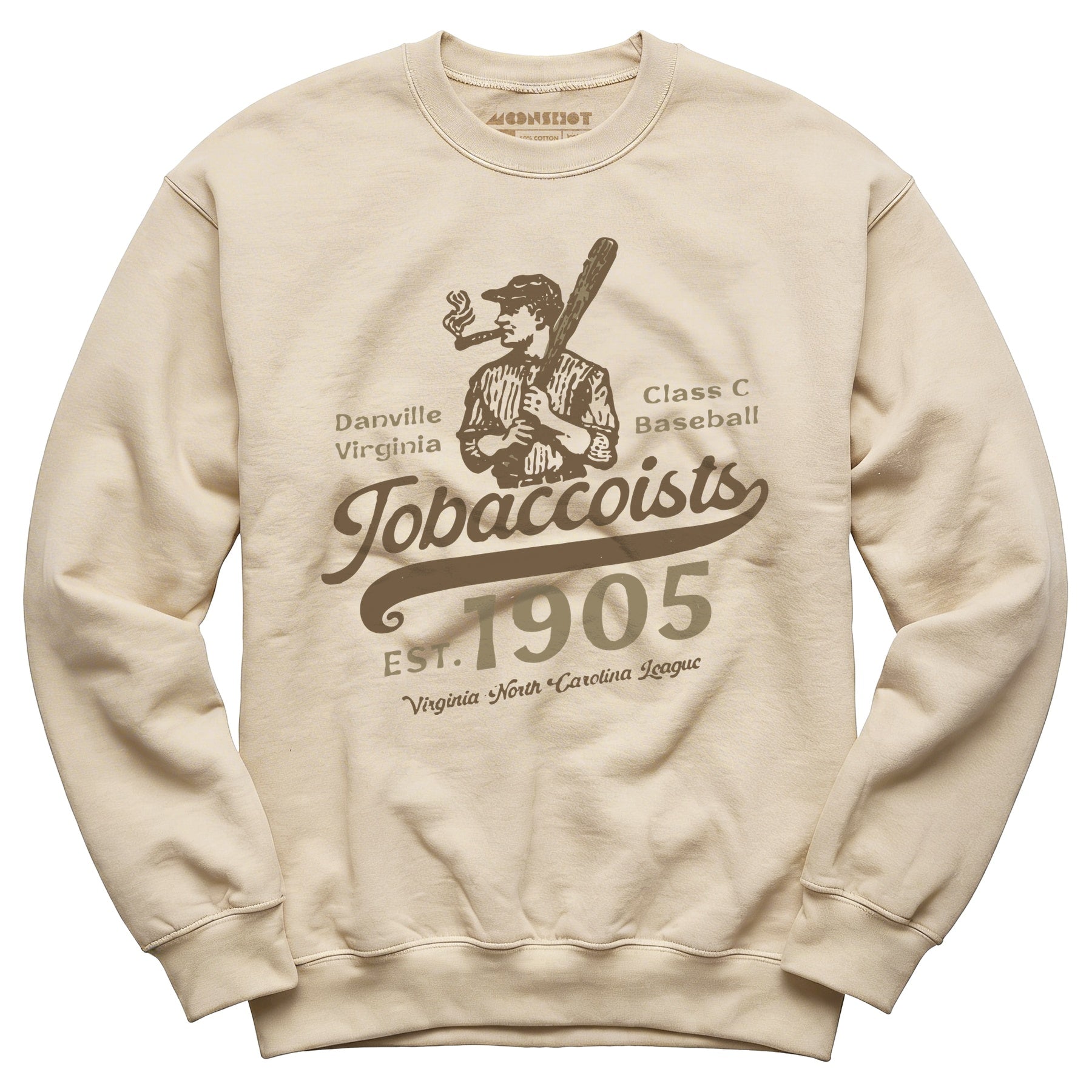 Danville Tobaccoists - Virginia - Vintage Defunct Baseball Teams - Unisex Sweatshirt