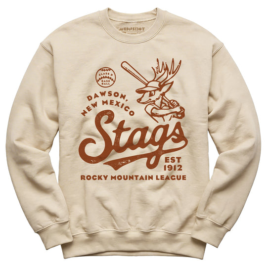 Dawson Stags - New Mexico - Vintage Defunct Baseball Teams - Unisex Sweatshirt