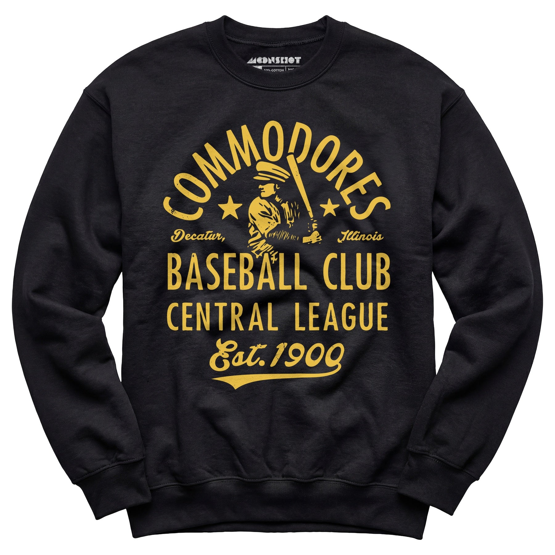 Decatur Commodores - Illinois - Vintage Defunct Baseball Teams - Unisex Sweatshirt