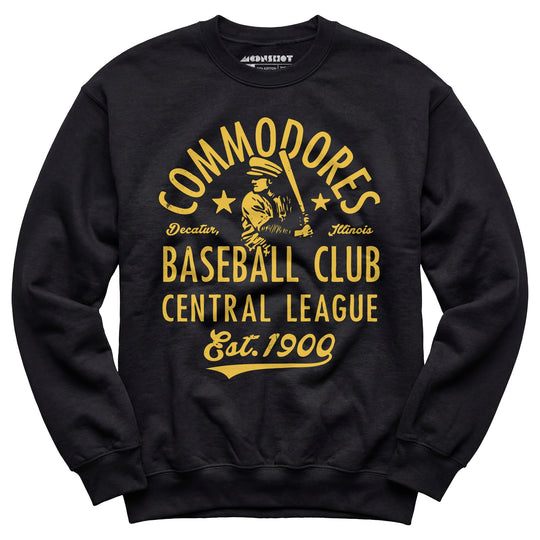 Decatur Commodores - Illinois - Vintage Defunct Baseball Teams - Unisex Sweatshirt
