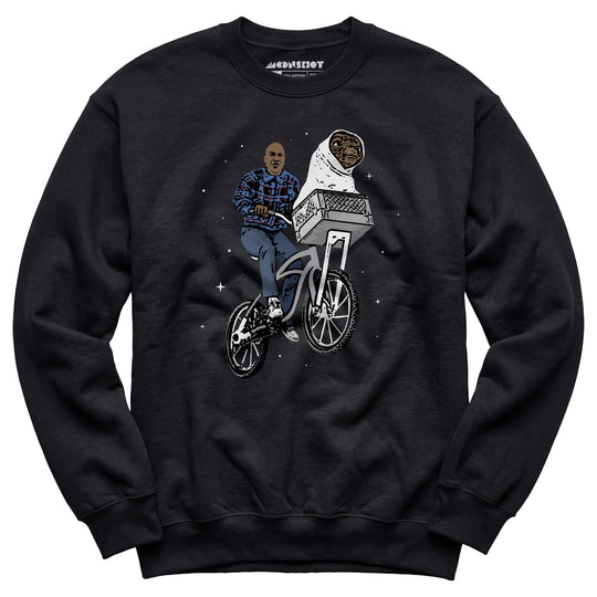 Deebo + Extra Terrestrial Bike Parody Mashup - Unisex Sweatshirt
