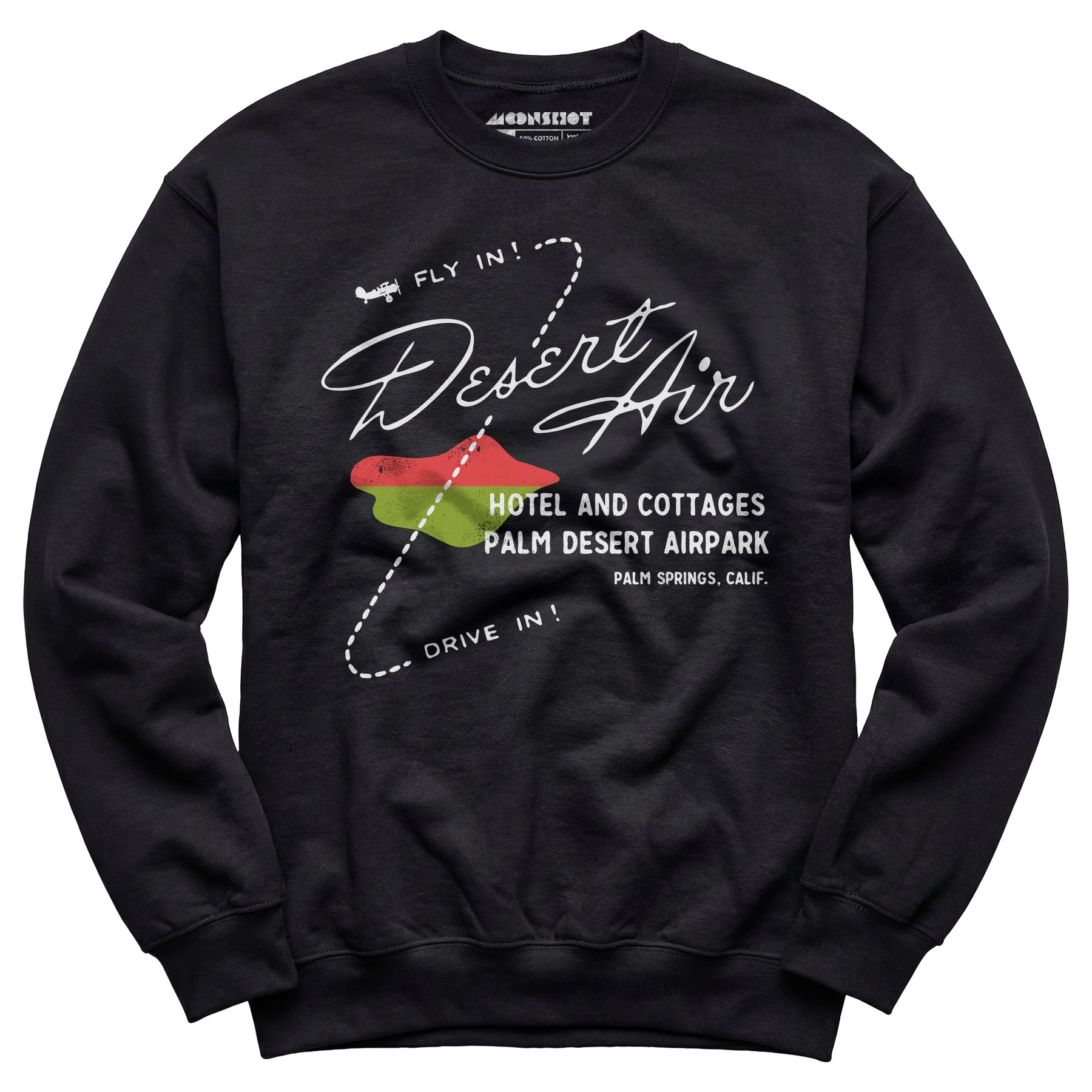 Desert Air Hotel & Cottages - Vintage Palm Springs, CA - Unisex Sweatshirt