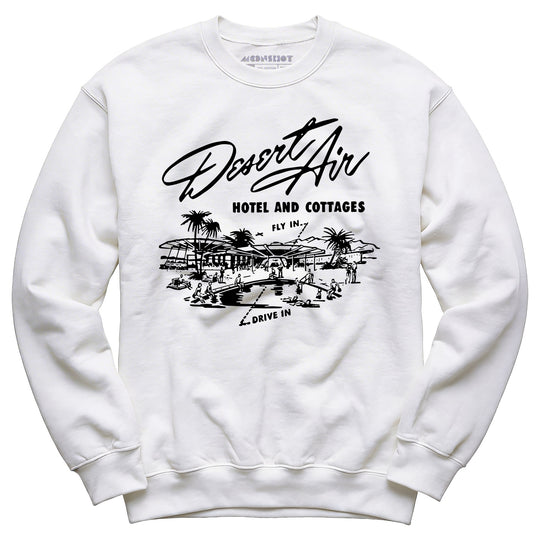 Desert Air Hotel & Cottages v2 - Vintage Palm Springs, CA - Unisex Sweatshirt