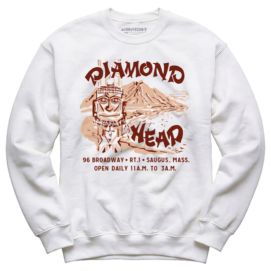 Diamond Head - Saugus, MA - Vintage Tiki Bar - Unisex Sweatshirt