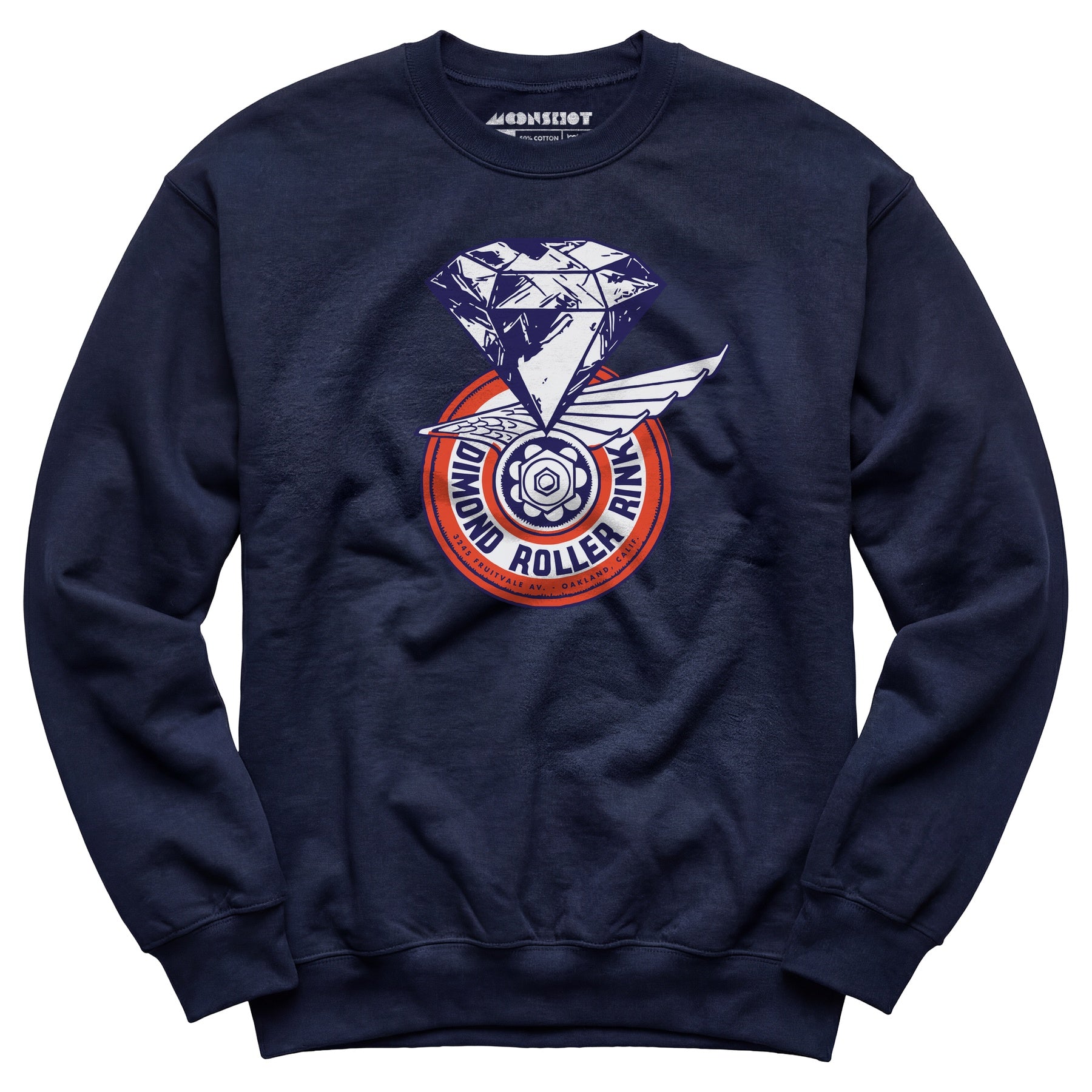 Dimond Roller Rink - Oakland, CA - Vintage Roller Rink - Unisex Sweatshirt