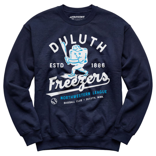 Duluth Freezers - Minnesota - Vintage Defunct Baseball Teams - Unisex Sweatshirt