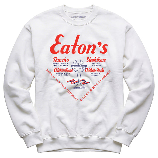 Eatons Restaurants - Los Angeles, CA - Vintage Restaurant - Unisex Sweatshirt