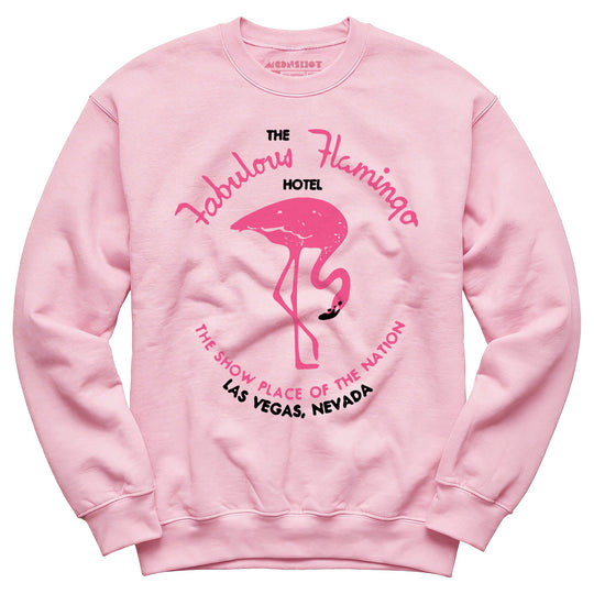 Fabulous Flamingo Hotel - Vintage Las Vegas - Unisex Sweatshirt