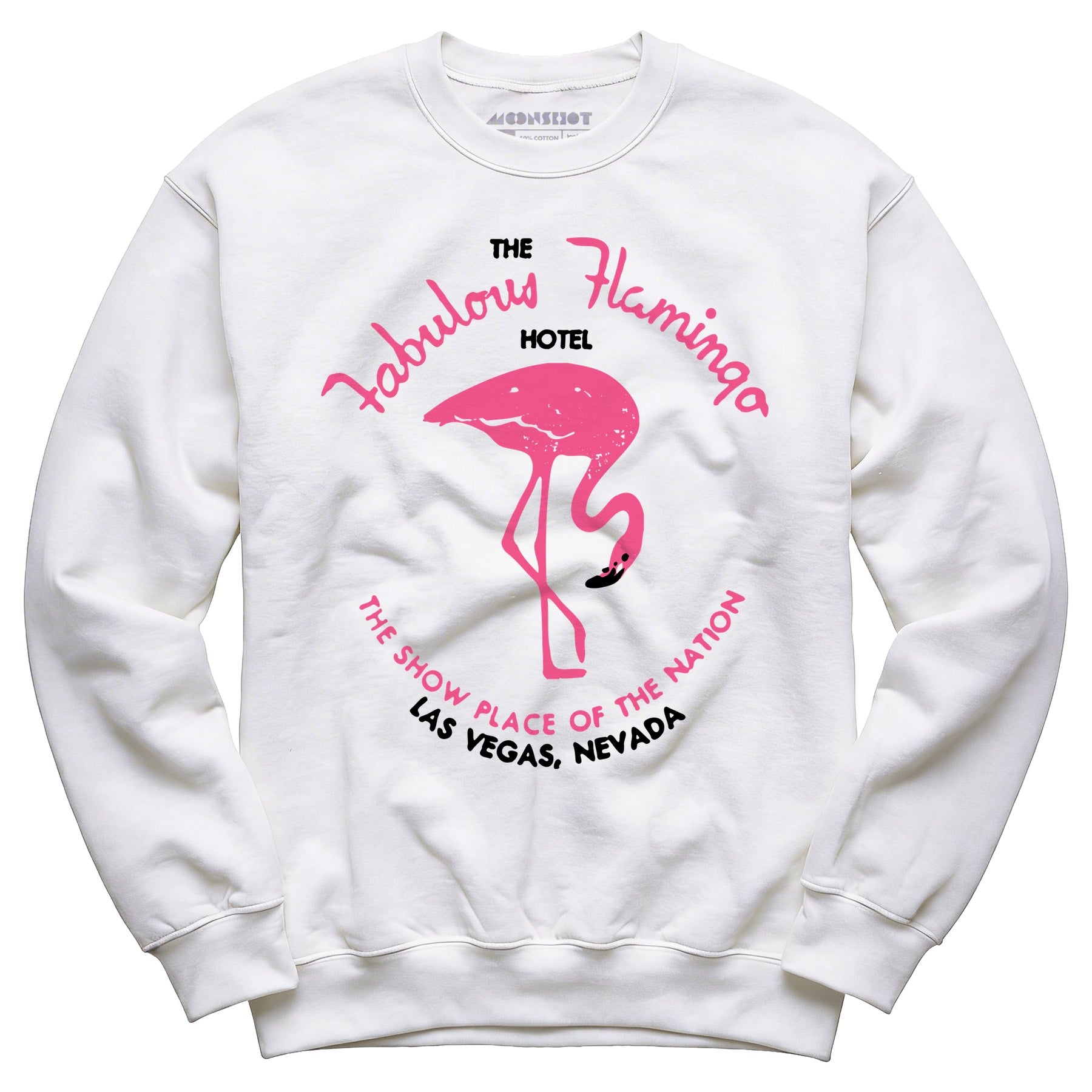 Fabulous Flamingo Hotel - Vintage Las Vegas - Unisex Sweatshirt