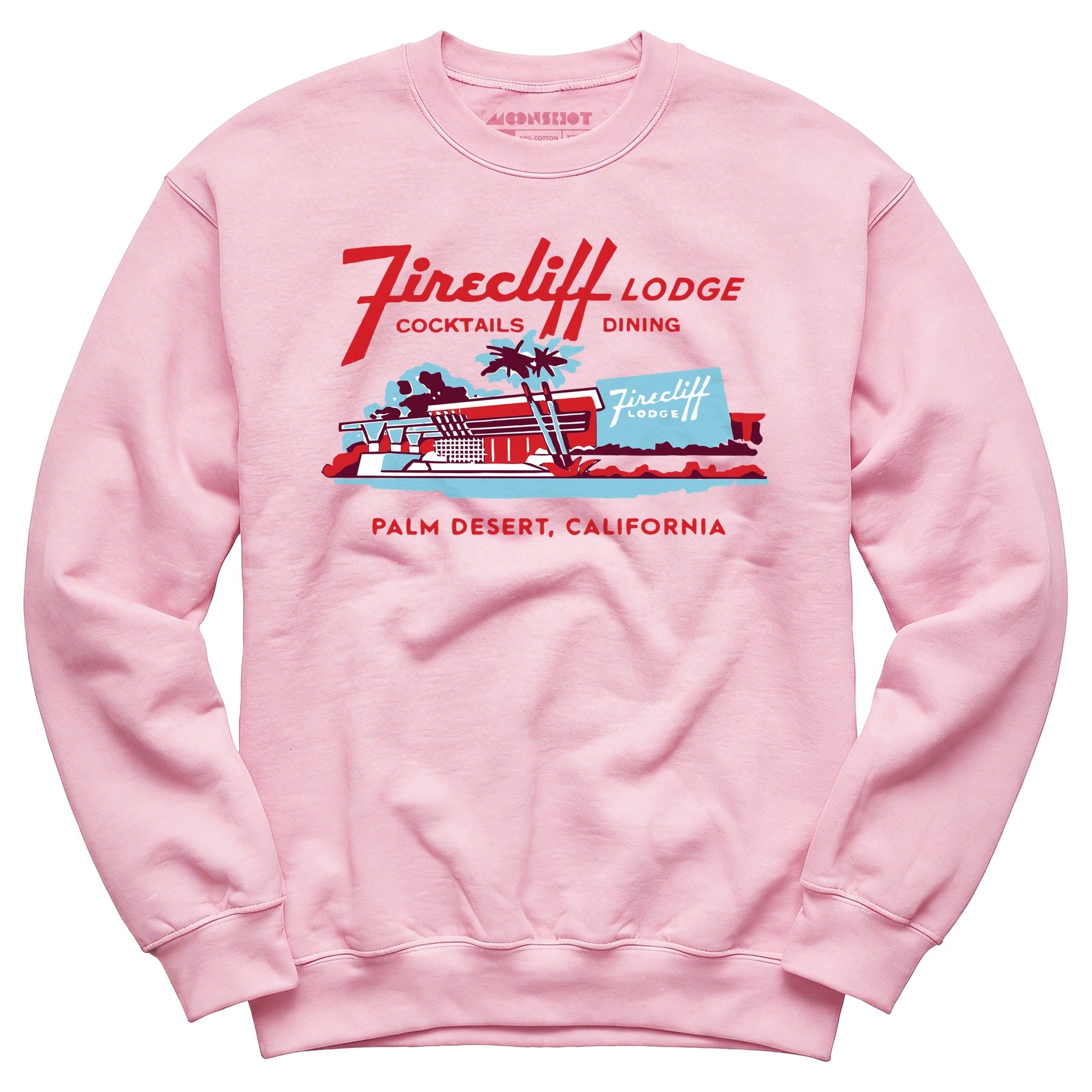 Firecliff Lodge Hotel - Vintage Greater Palm Springs, CA - Unisex Sweatshirt