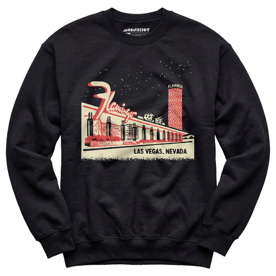 Flamingo Hotel Retro Vintage Las Vegas - Unisex Sweatshirt
