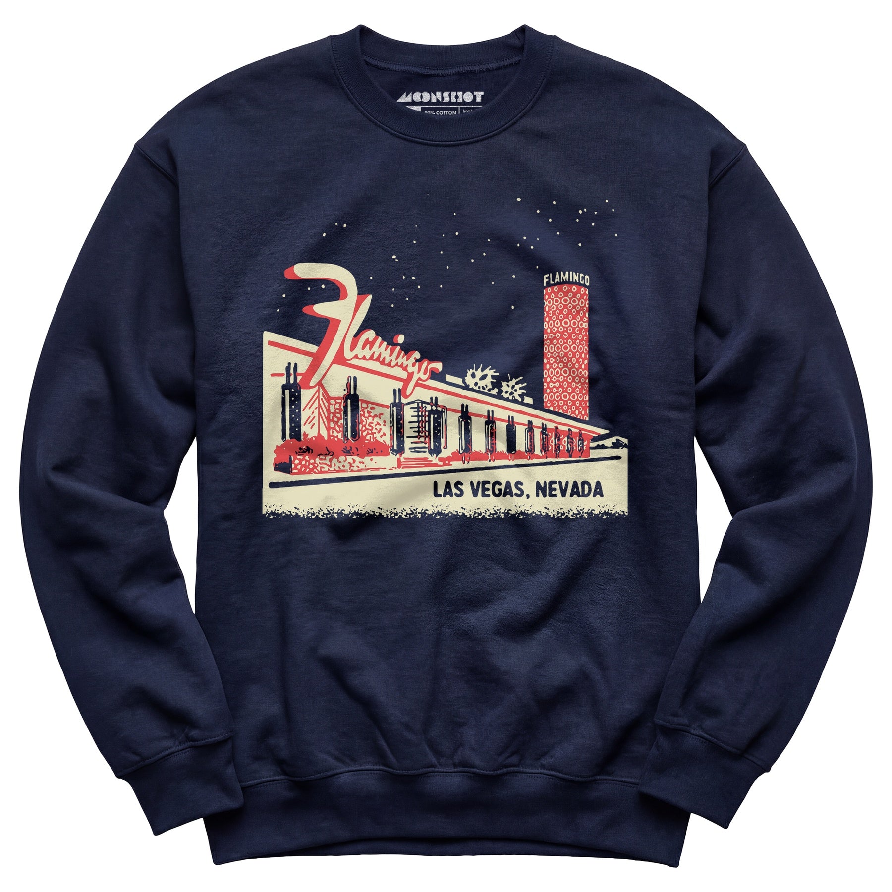 Flamingo Hotel Retro Vintage Las Vegas - Unisex Sweatshirt
