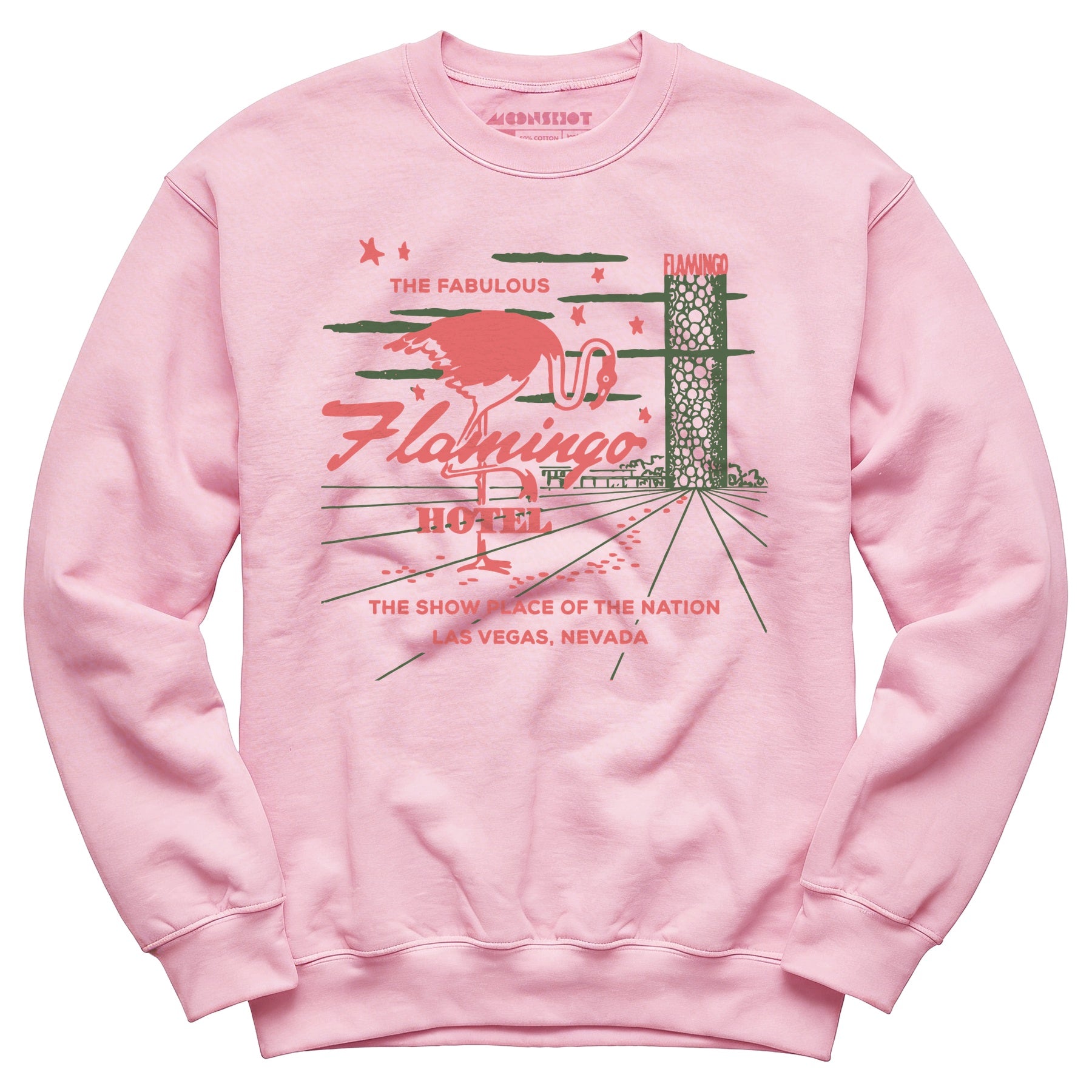 Flamingo Hotel v4 - Vintage Las Vegas - Unisex Sweatshirt