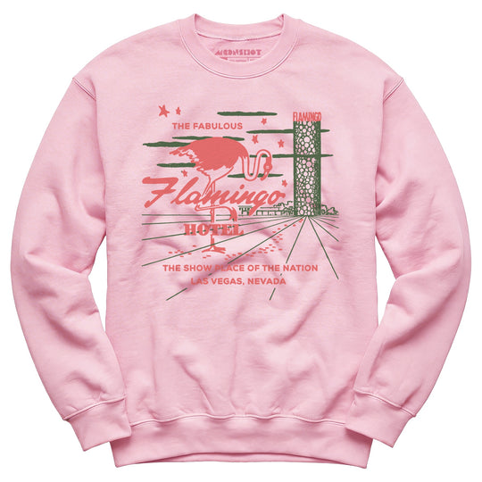 Flamingo Hotel v4 - Vintage Las Vegas - Unisex Sweatshirt