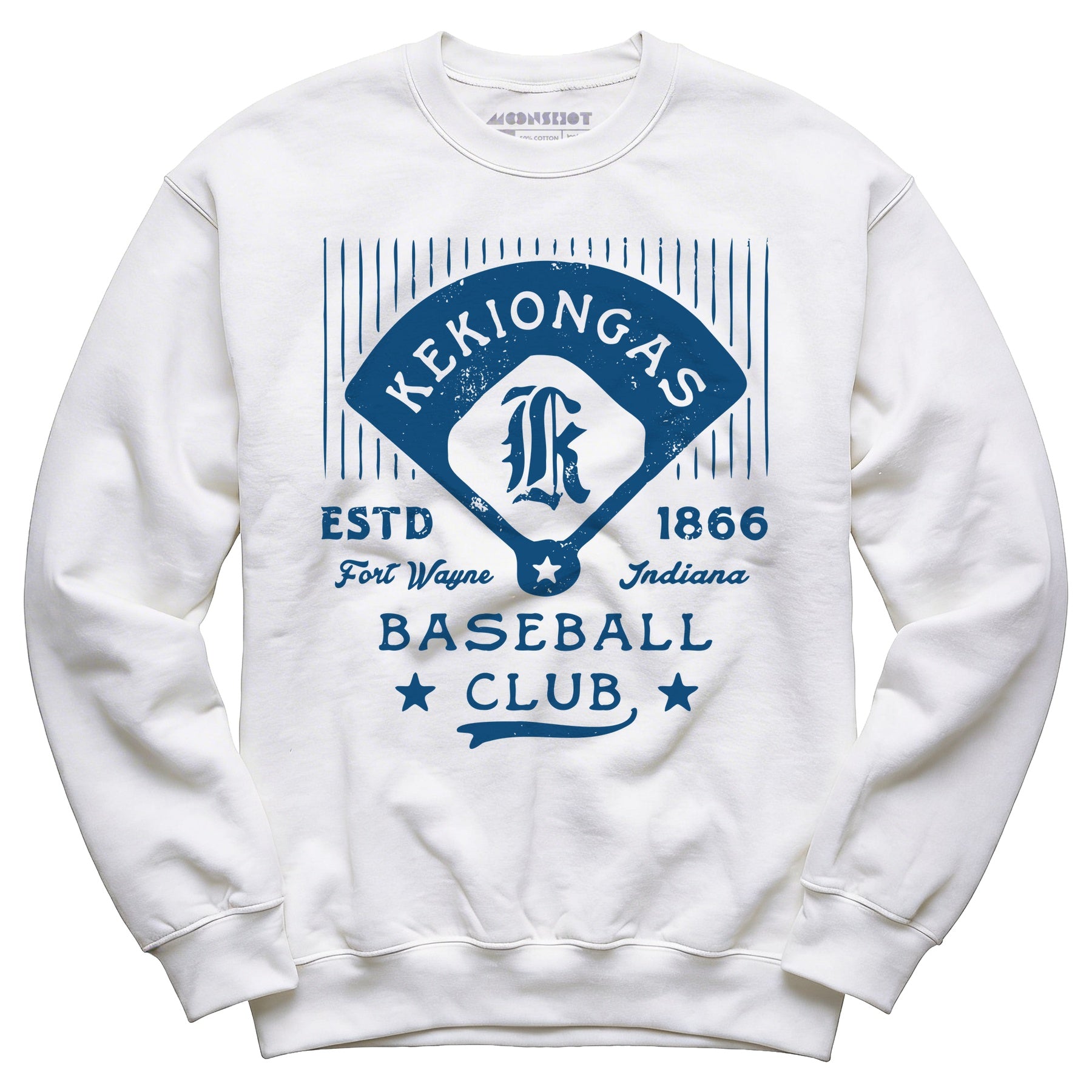 Fort Wayne Kekiongas - Indiana - Vintage Defunct Baseball Teams - Unisex Sweatshirt