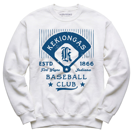 Fort Wayne Kekiongas - Indiana - Vintage Defunct Baseball Teams - Unisex Sweatshirt