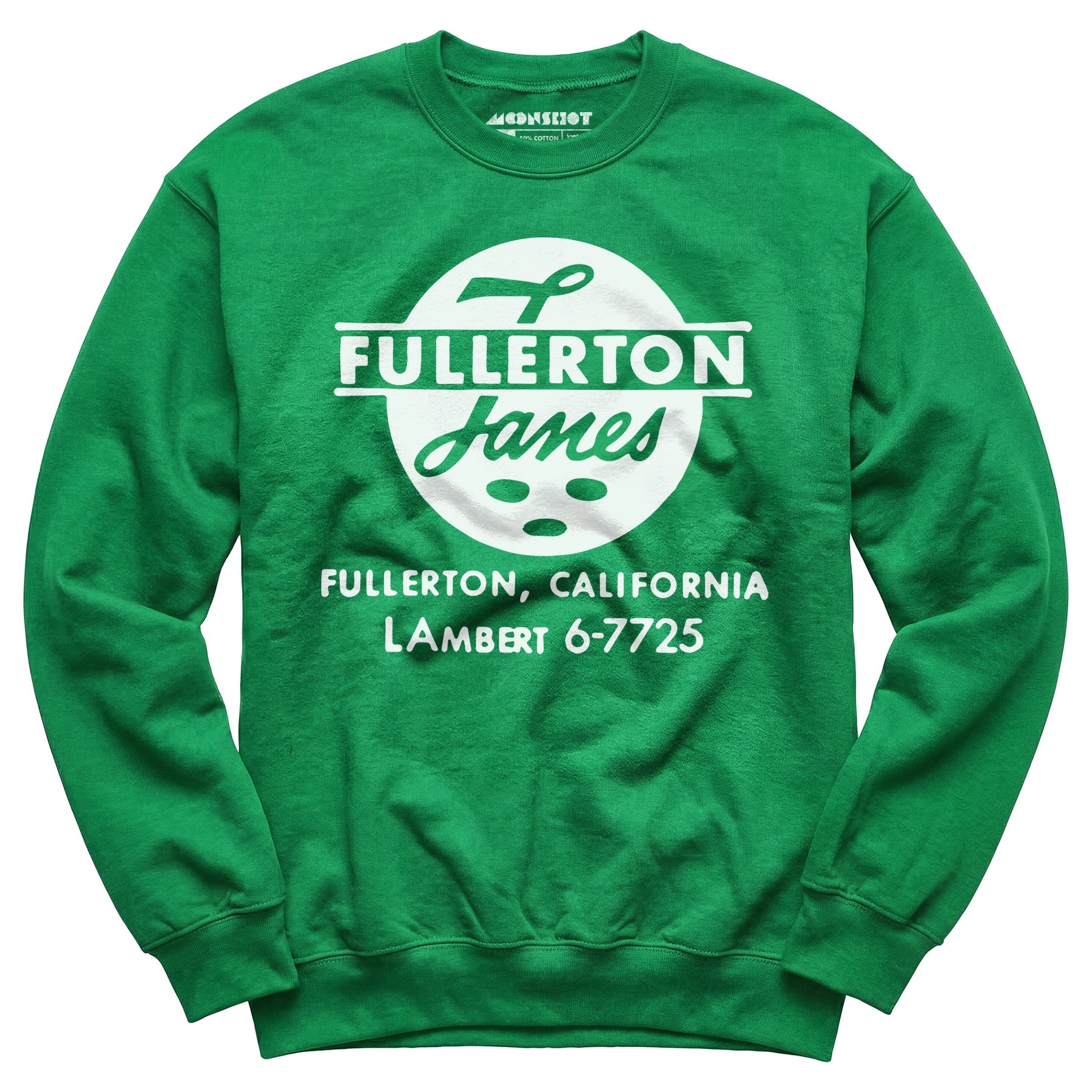 Fullerton Lanes - Fullerton, CA - Vintage Bowling Alley - Unisex Sweatshirt