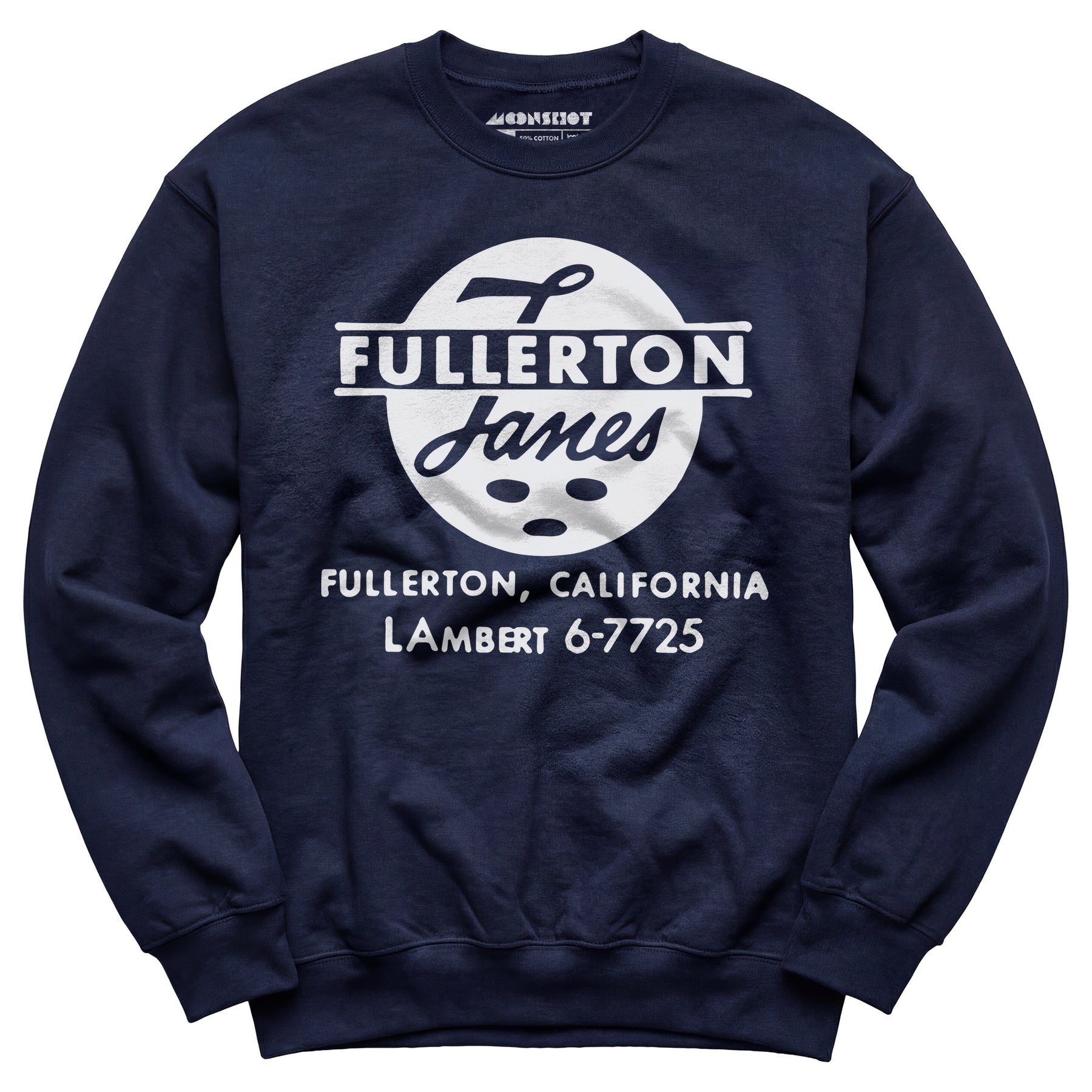 Fullerton Lanes - Fullerton, CA - Vintage Bowling Alley - Unisex Sweatshirt