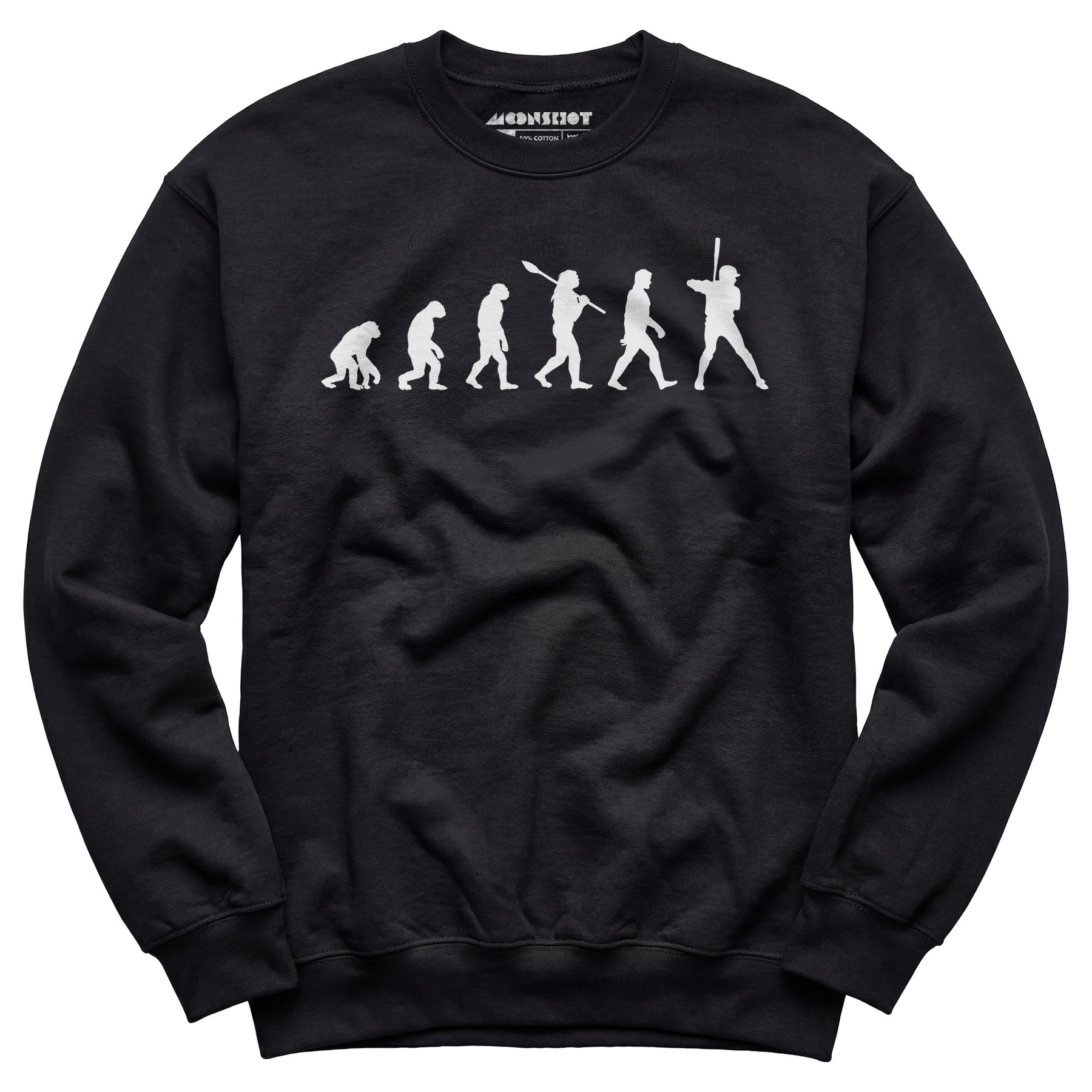 Funny Baseball Evolution - Unisex Sweatshirt