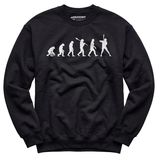 Funny Baseball Evolution - Unisex Sweatshirt