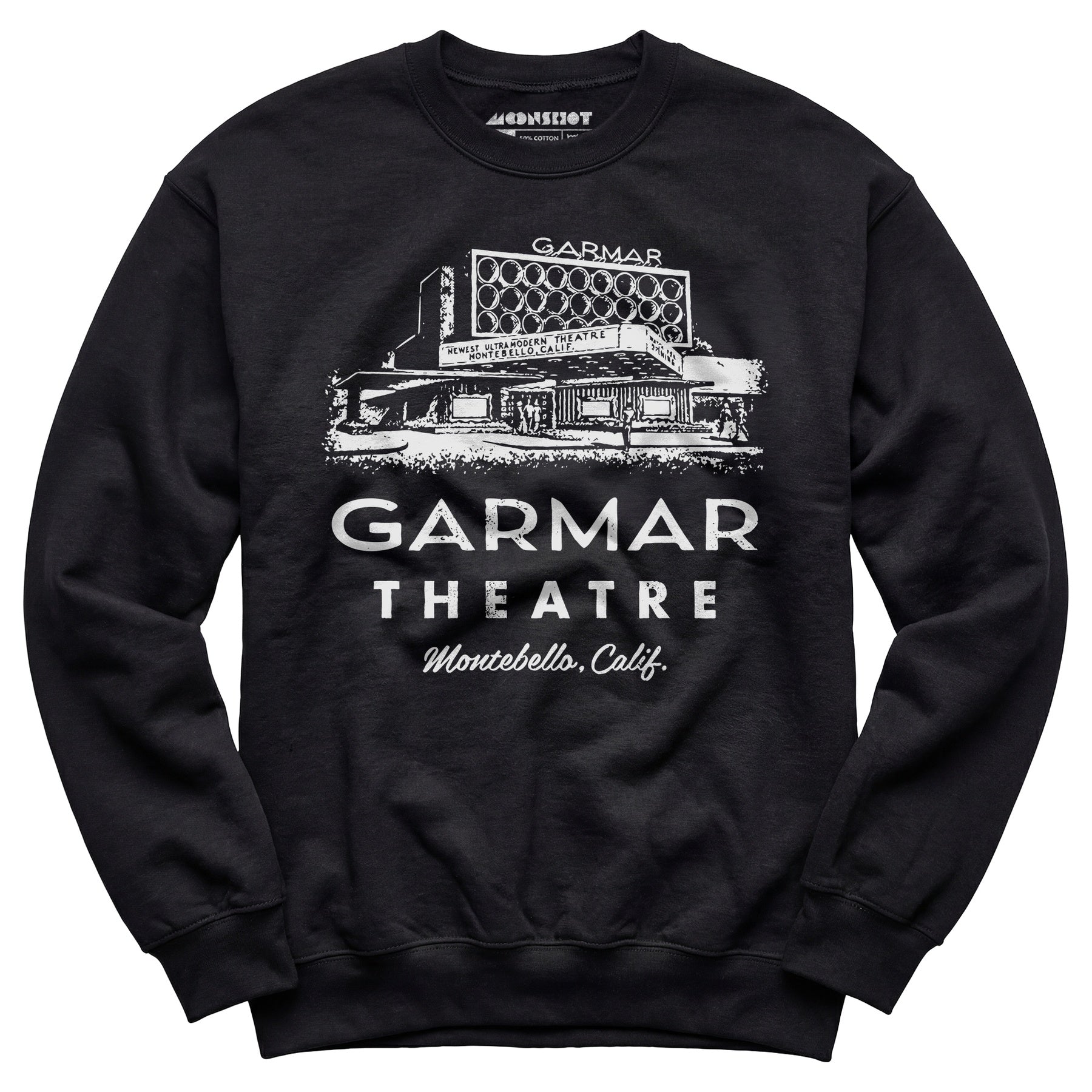 Garmar Theatre - Montebello, CA - Vintage Theatre - Unisex Sweatshirt