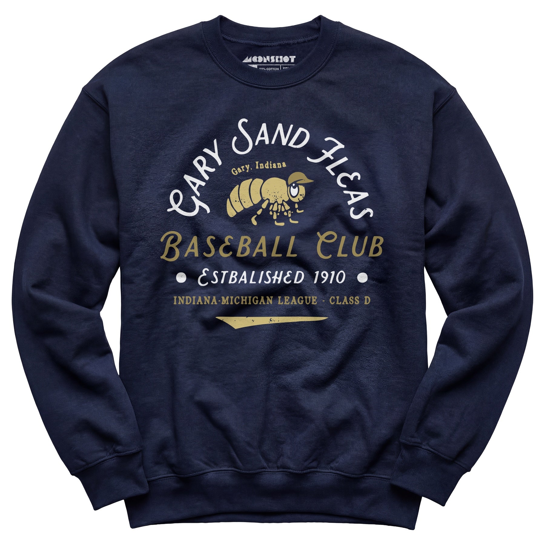 Gary Sand Fleas - Indiana - Vintage Defunct Baseball Teams - Unisex Sweatshirt