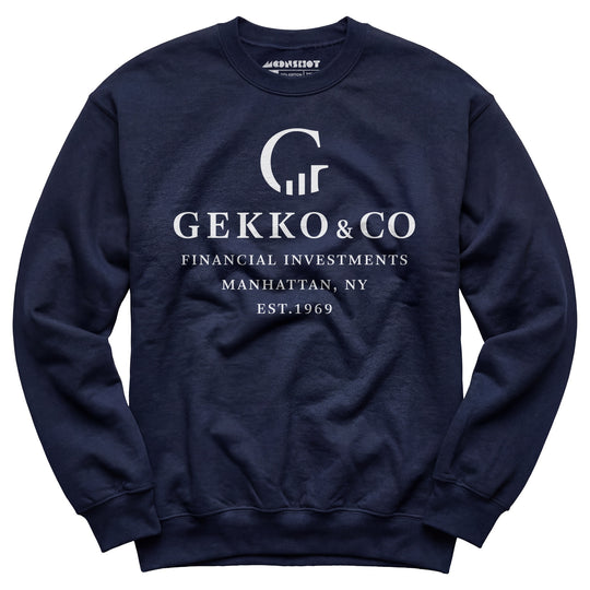 Gekko & Co. Financial Investments - Wall Street - Unisex Sweatshirt