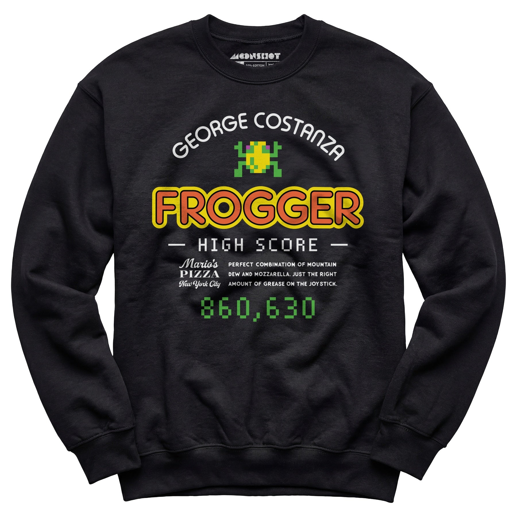 George Costanza Frogger High Score - Mario's Pizza - Unisex Sweatshirt