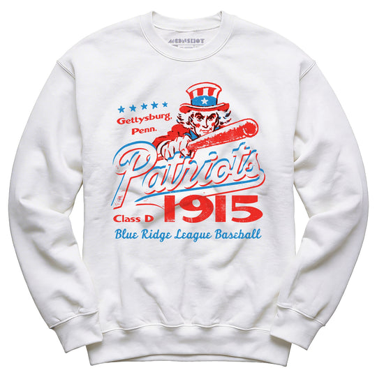 Gettysburg Patriots - Pennsylvania - Vintage Defunct Baseball Teams - Unisex Sweatshirt