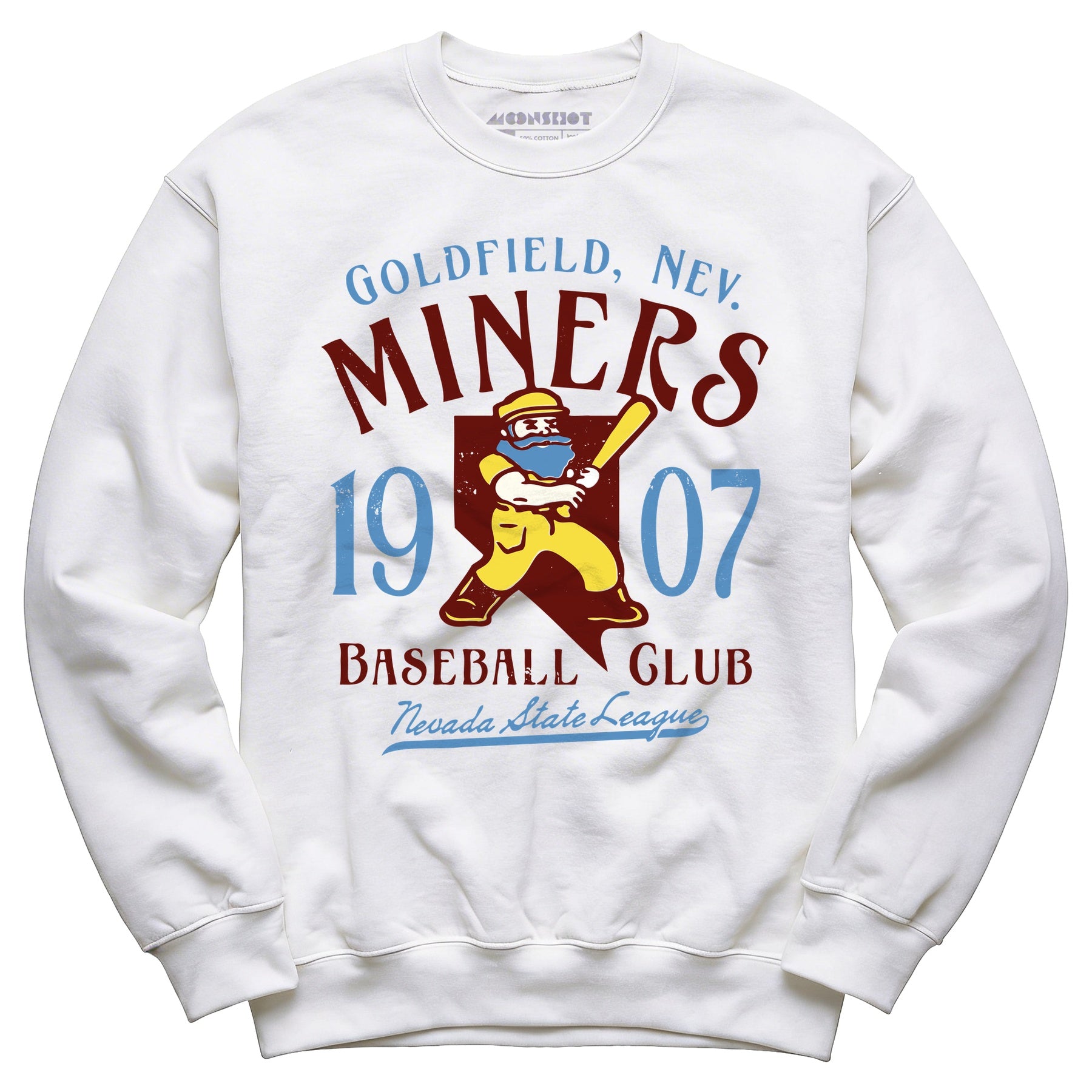 Goldfield Miners - Nevada - Vintage Defunct Baseball Teams - Unisex Sweatshirt