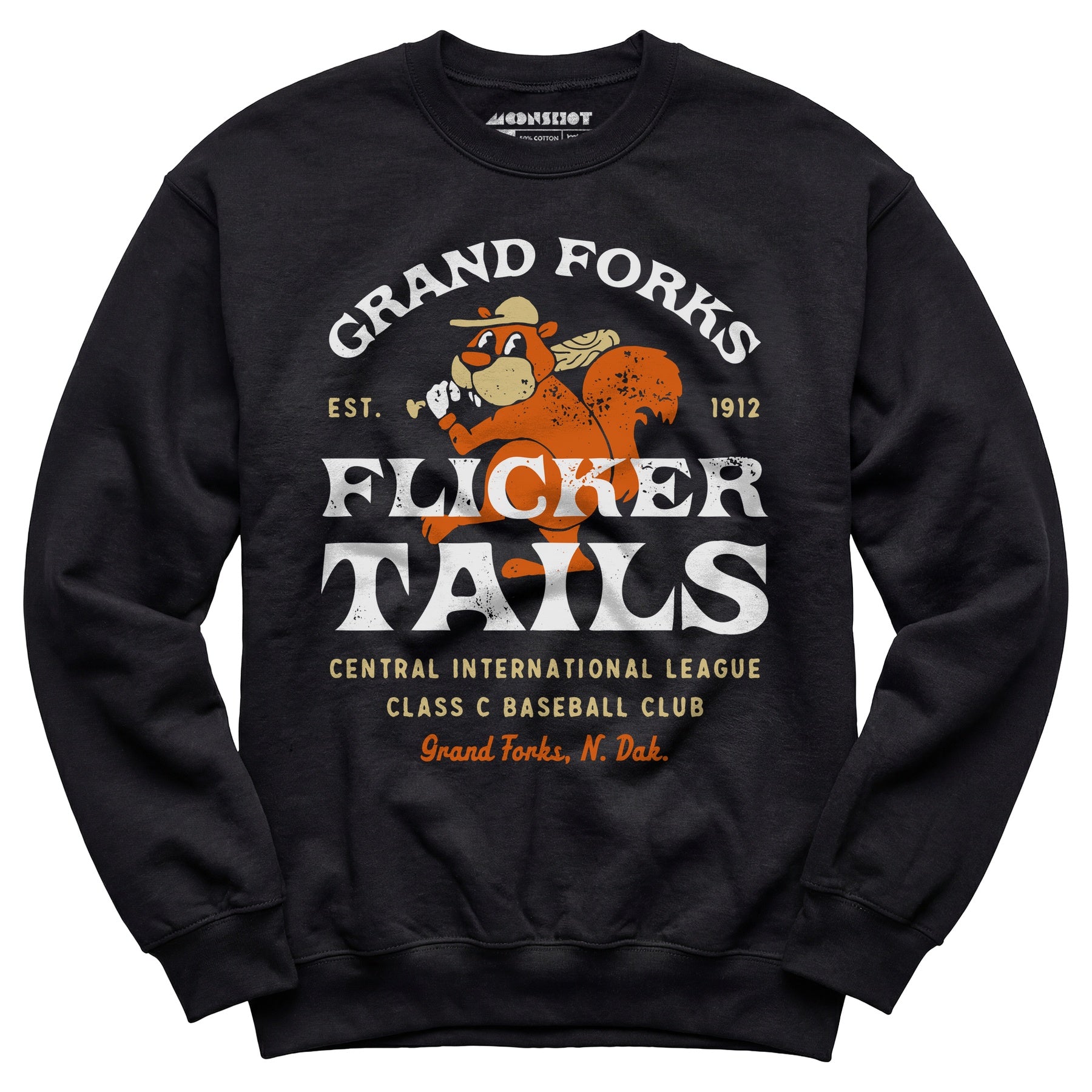 Grand Forks Flickertails - North Dakota - Vintage Defunct Baseball Teams - Unisex Sweatshirt