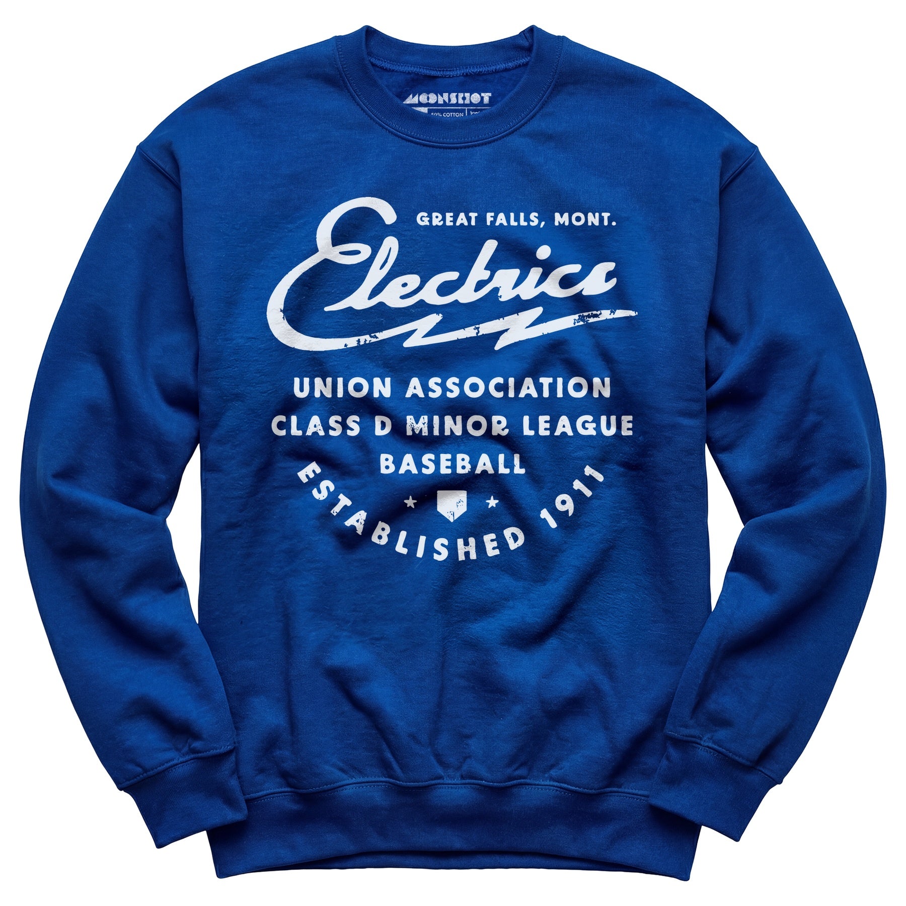 Great Falls Electrics - Montana - Vintage Defunct Baseball Teams - Unisex Sweatshirt